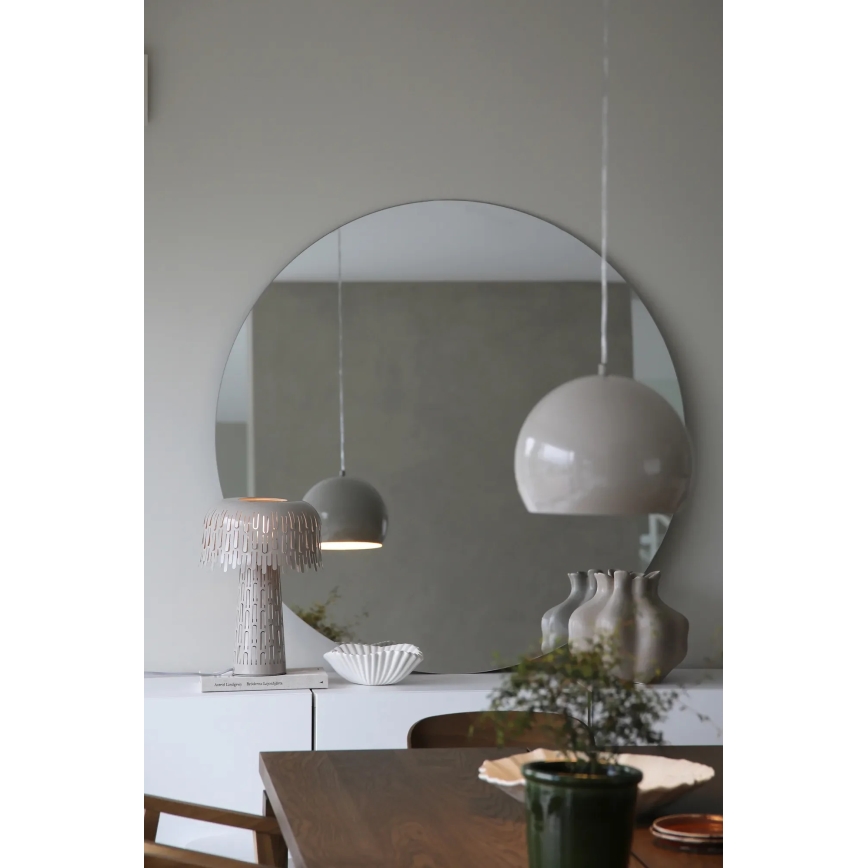 Markslöjd 109005 - Lampada da tavolo VERBERA 1xE14/40W/230V grigia