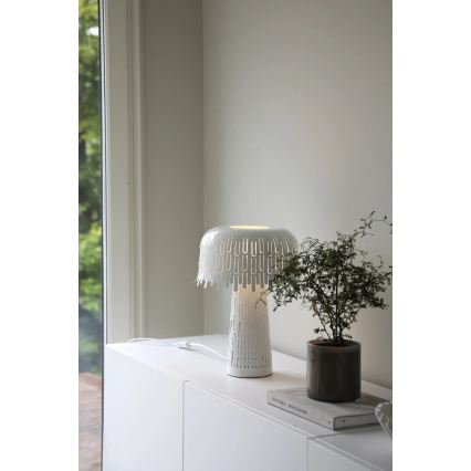 Markslöjd 109006 - Lampada da tavolo VERBERA 1xE14/40W/230V bianca