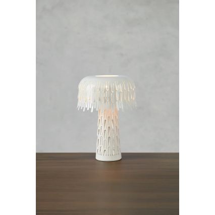 Markslöjd 109006 - Lampada da tavolo VERBERA 1xE14/40W/230V bianca