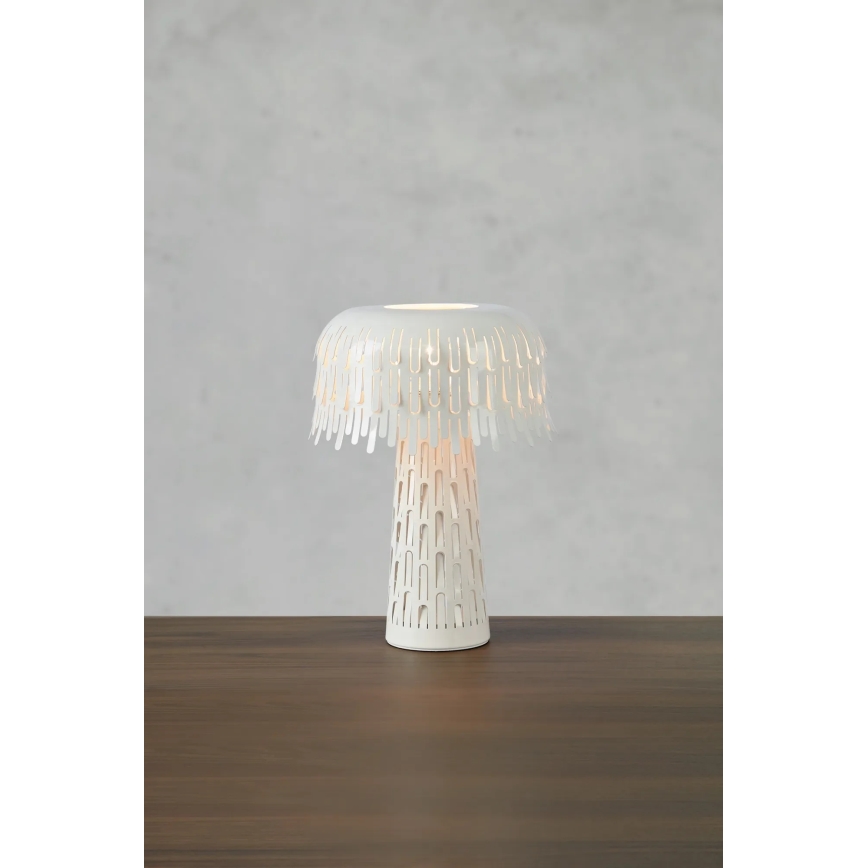 Markslöjd 109006 - Lampada da tavolo VERBERA 1xE14/40W/230V bianca