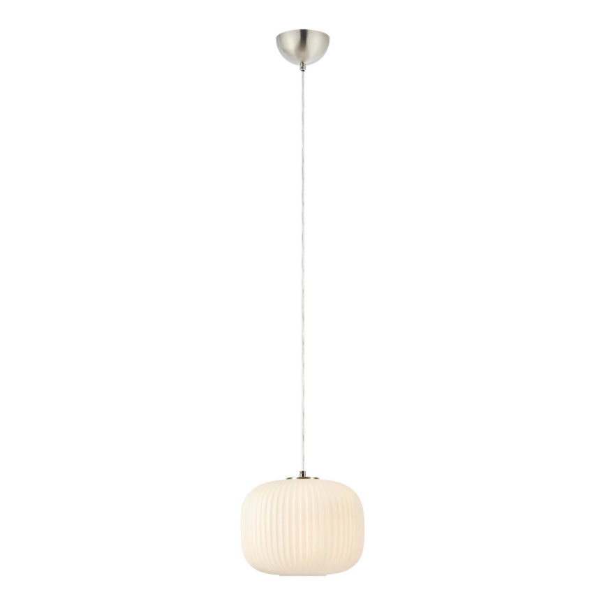 Markslöjd 109008 - Lampada a sospensione con cavo SOBER 1xE27/40W/230V Ø 25 cm cromo opaco