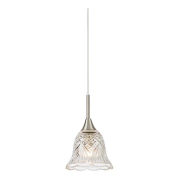 Markslöjd 109012 - Lampada a sospensione con cavo LUNA 1xE14/40W/230V cromo opaco