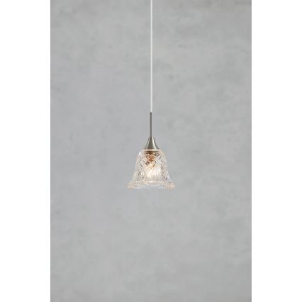 Markslöjd 109012 - Lampada a sospensione con cavo LUNA 1xE14/40W/230V cromo opaco