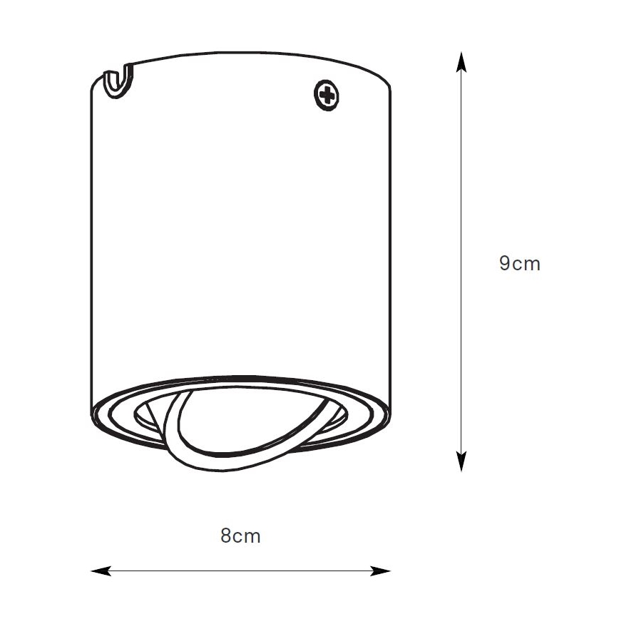 Markslöjd 109020 - Faretto LED dimmerabile DIRETTO LED/5W/230V CRI 90 bianco