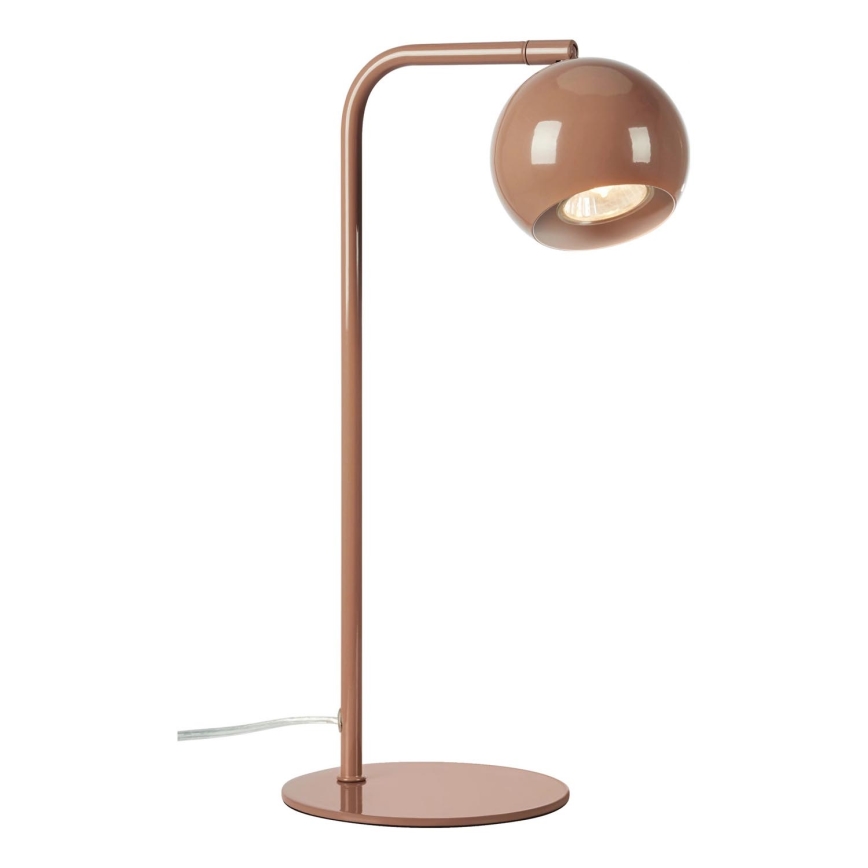 Markslöjd 109033 - Lampada da tavolo POP 1xGU10/7W/230V marrone