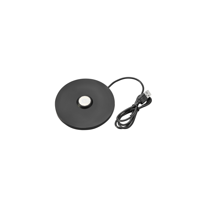 Markslöjd 109126 - Lampada da tavolo LED dimmerabile ricaricabile a sfioramento ANNO 1xE14/2W/2000 mAh bianco/ottone