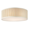 Markslöjd 109133 - Plafoniera LUX 3xE27/60W/230V Ø 57 cm lino