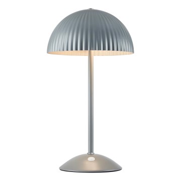 Markslöjd 109139 - Lampada da tavolo ZIN 2xG9/20W/230V grigia