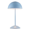 Markslöjd 109140 - Lampada da tavolo ZIN 2xG9/20W/230V blu