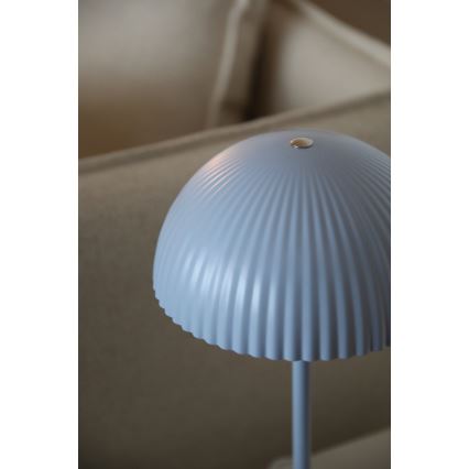 Markslöjd 109140 - Lampada da tavolo ZIN 2xG9/20W/230V blu