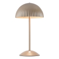 Markslöjd 109141 - Lampada da tavolo ZIN 2xG9/20W/230V beige
