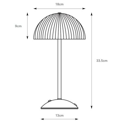 Markslöjd 109142 - Lampada da tavolo ZIN 2xG9/20W/230V rosa
