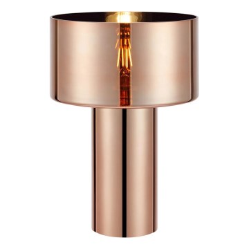 Markslöjd 109146 - Lampada da tavolo CORIN 1xE27/60W/230V oro rosa