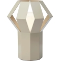 Markslöjd 109147 - Lampada da tavolo OCTA 1xE27/60W/230V crema