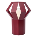 Markslöjd 109150 - Lampada da tavolo OCTA 1xE27/60W/230V bordeaux