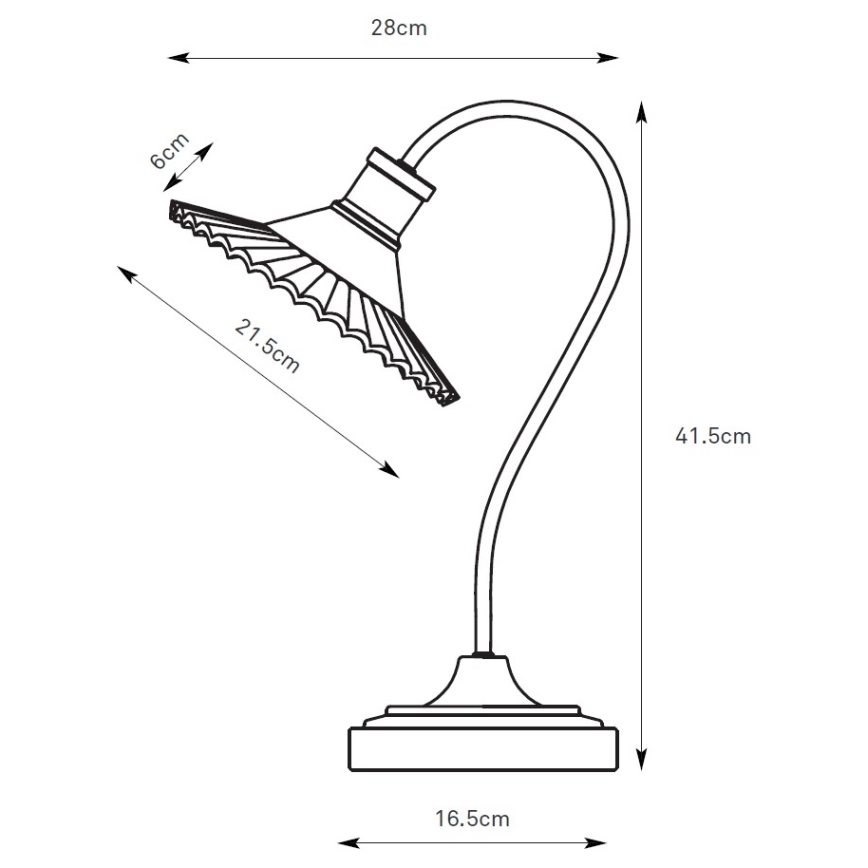 Markslöjd 109151 - Lampada da tavolo NOVIA 1xE27/60W/230V nero/grigio fumé