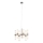 Markslöjd 109154 - Lampadario a sospensione con cavo ELARA 12xE14/40W/230V Ø 60 cm, cromo opaco