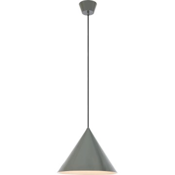 Markslöjd 109162 - Lampada a sospensione su cavo TIP 1xE27/60W/230V, grigio
