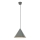 Markslöjd 109162 - Lampadario a sospensione su cavo TIP 1xE27/60W/230V Ø 37,5 cm grigio