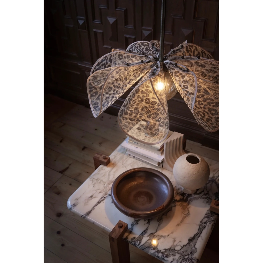 Markslöjd 109169 - Lampadario a sospensione su cavo STYRKA 1xE27/40W/230V, Ø 63 cm, beige