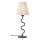 Markslöjd 109171 - Lampada da tavolo VEYA 1xE14/40W/230V lino/nero