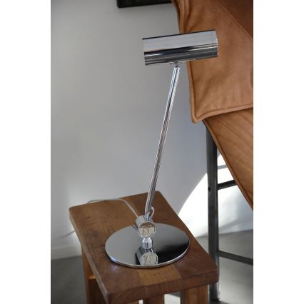 Markslöjd 109184 - Lampada da tavolo dimmerabile a LED ARLO LED/4,9W/230V cromo lucido