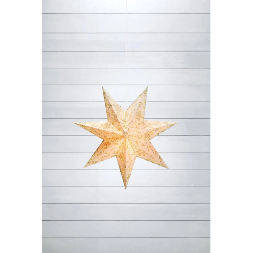 Markslöjd 700118 - Decorazione natalizia ARATORP 1xE14/25W/230V 45 cm bianco
