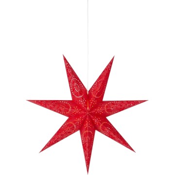 Markslöjd 700120 - Decorazione natalizia ARATORP 1xE14/25W/230V Ø 75 cm rossa