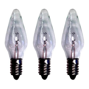 Markslöjd 702323 - SET 3x Lampadina natalizia RESERVLAMPA E10/3W/55V per uso intensivo