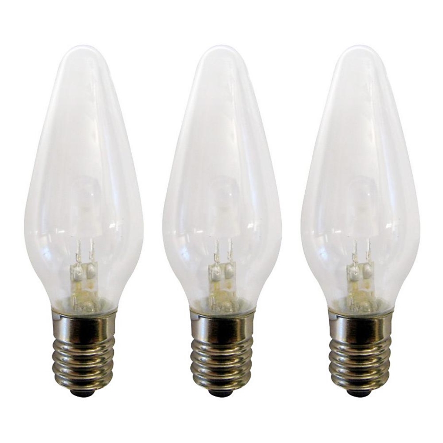 Markslöjd 702324 - SET 3x Lampadina natalizia RESERVLAMPA E10/3W/34V per uso intensivo