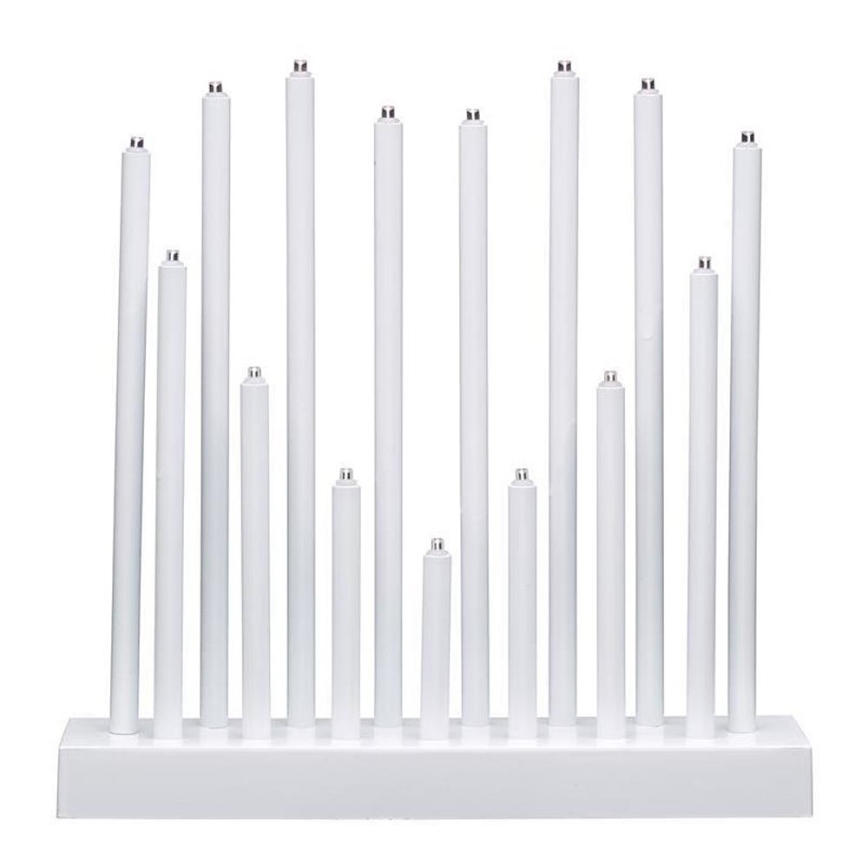 Markslöjd 702639 - Candelabro natalizio a LED ROMANS LED/0,9W/3xAA bianco