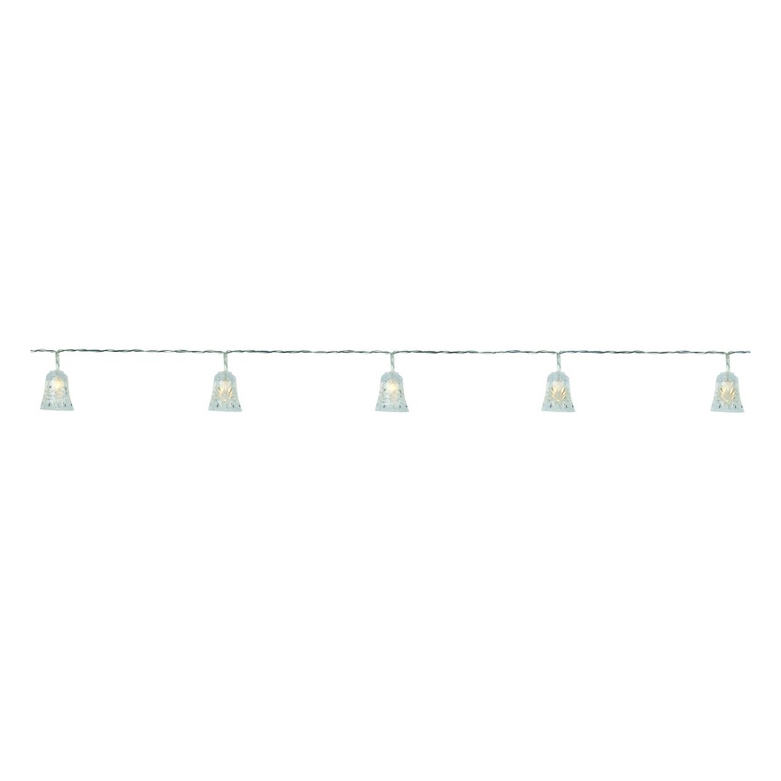 Markslöjd 703237 - Catena luminosa natalizia a LED BELL 10xLED 2,1m