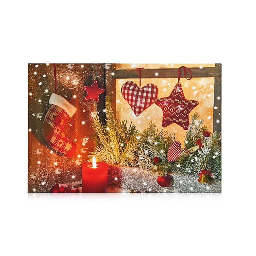 Markslöjd 704359 - Quadro LED decorativo luminoso CANVAS LED/0,18W/3xAA