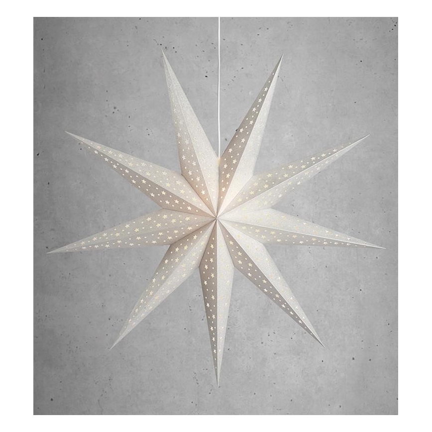 Markslöjd 704418 - Decorazione di Natale SOLVALLA 1xE14/25W/230V argento 100 cm