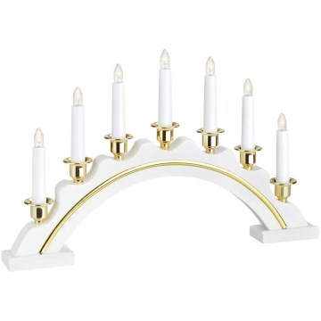 Markslöjd 704768 - Candeliere natalizio LED CELINE LED/1,4W/230V pino/bianco