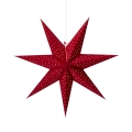 Markslöjd 704902 - Decorazione di Natale CLARA 1xE14/6W/230V 75 cm rosso