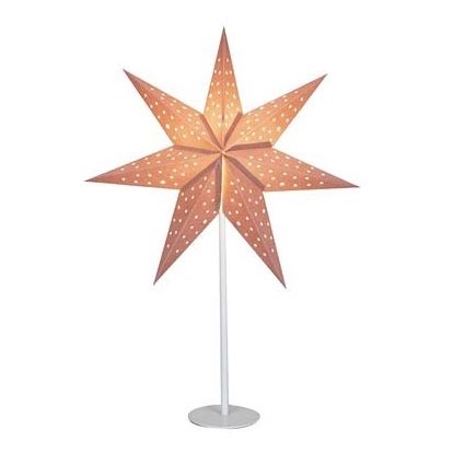 Markslöjd 704909 - Decorazione natalizia CLARA 1xE14/25W/230V rosa