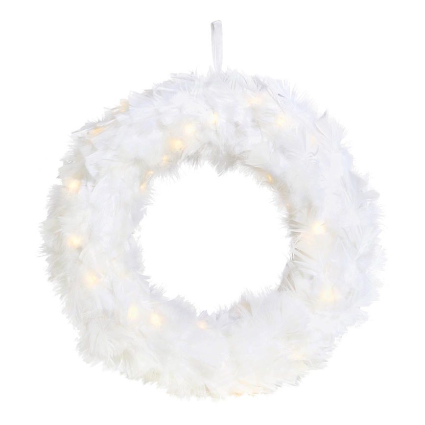 Markslöjd 705290 - LED Ghirlanda di Natale FEATHER LED/1,2W/3xAA diametro 35 cm