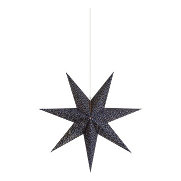 Markslöjd 705317 - Decorazione natalizia BAROQUE 1xE14/25W/230V Ø 75 cm blu
