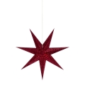 Markslöjd 705486 - Decorazione di Natale VELOURS 1xE14/6W/230V 75 cm rosso