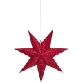 Markslöjd 705608 - Decorazione natalizia BLINK a LED, 0,2 W, 3x AA, diametro 45 cm, rossa