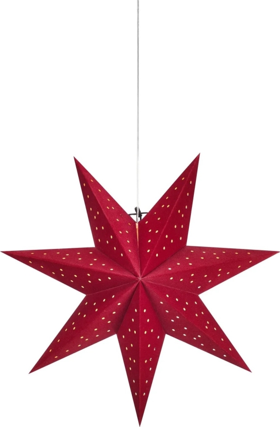 Markslöjd 705608 - Decorazione natalizia BLINK a LED, 0,2 W, 3x AA, diametro 45 cm, rossa