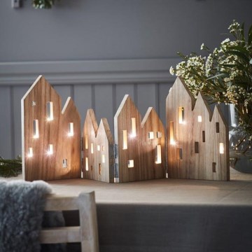 Markslöjd 705742 - Decorazione natalizia LED VIEW 20xLED/0,06W/3V legno