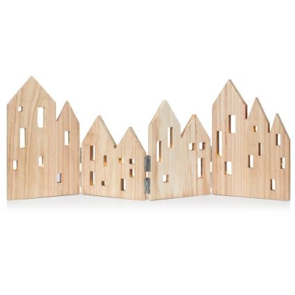 Markslöjd 705742 - Decorazione natalizia LED VIEW 20xLED/0,06W/3V legno