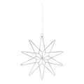 Markslöjd 705750 - Decorazione natalizia LED GLEAM LED/0,6W/3xAA argento