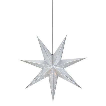 Markslöjd 705788 - Decorazione natalizia GLITTER 1xE14/25W/230V d. Argento 75 cm