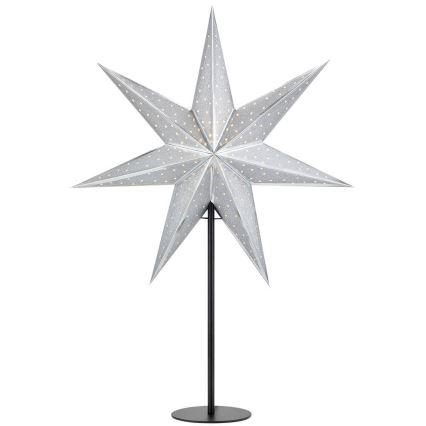 Markslöjd 705794 - Decorazione natalizia GLITTER 1xE14/25W/230V 65 cm nero/argento