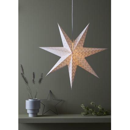 Markslöjd 705804 - Decorazione natalizia ADMIRA 1xE14/25W/230V diametro 60 cm bianco