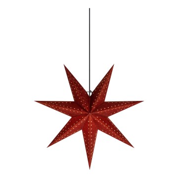 Markslöjd 705807 - Decorazione natalizia EMBLA 1xE14/6W/230V, Ø 45 cm, rosso