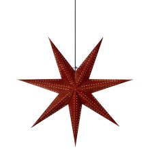 Markslöjd 705808 - Decorazione natalizia EMBLA 1xE14/25W/230V diametro 75 cm rosso